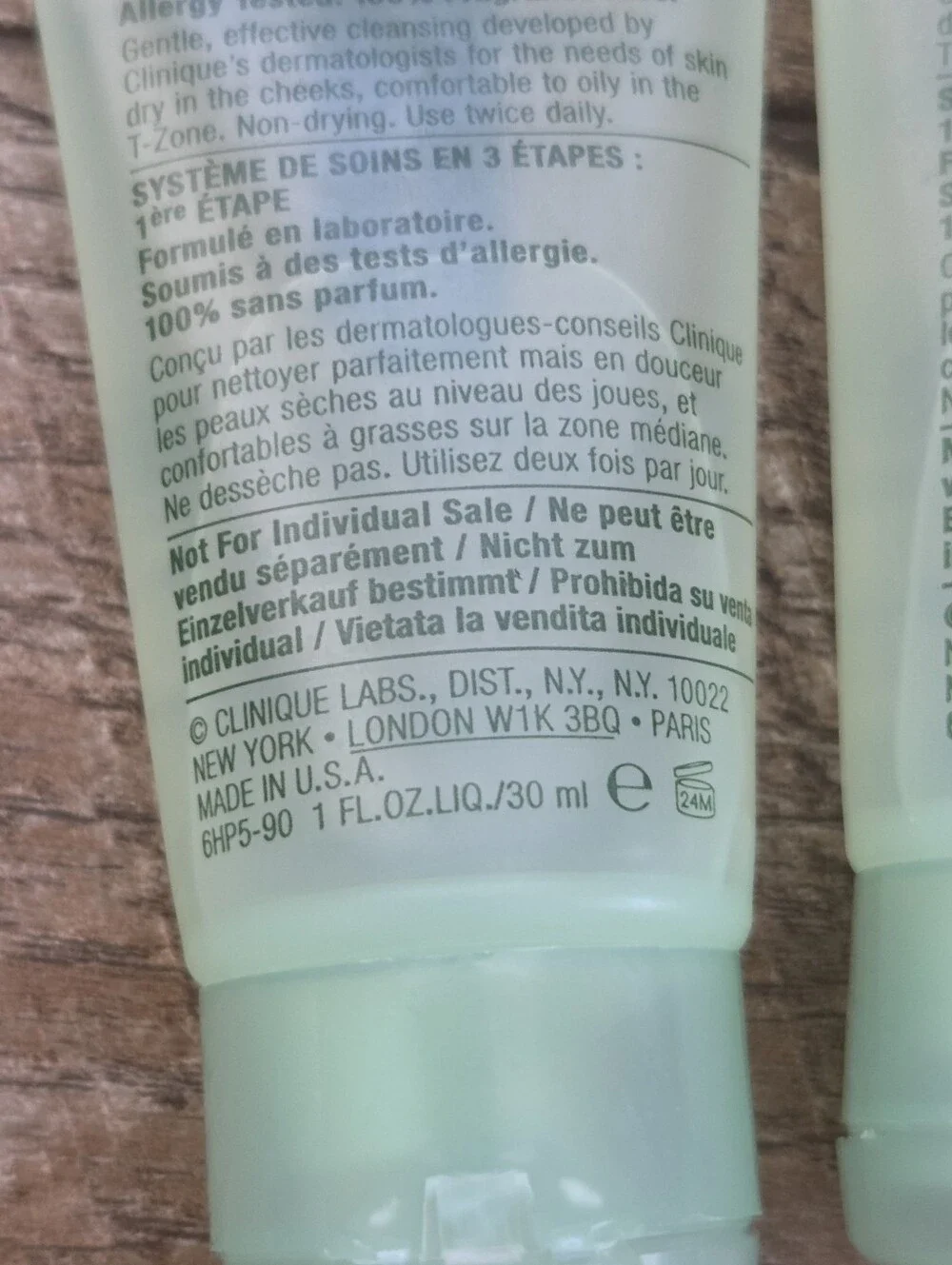 Clinique 3Pcs Travel Size Liquid  Facial Soap - Mild
